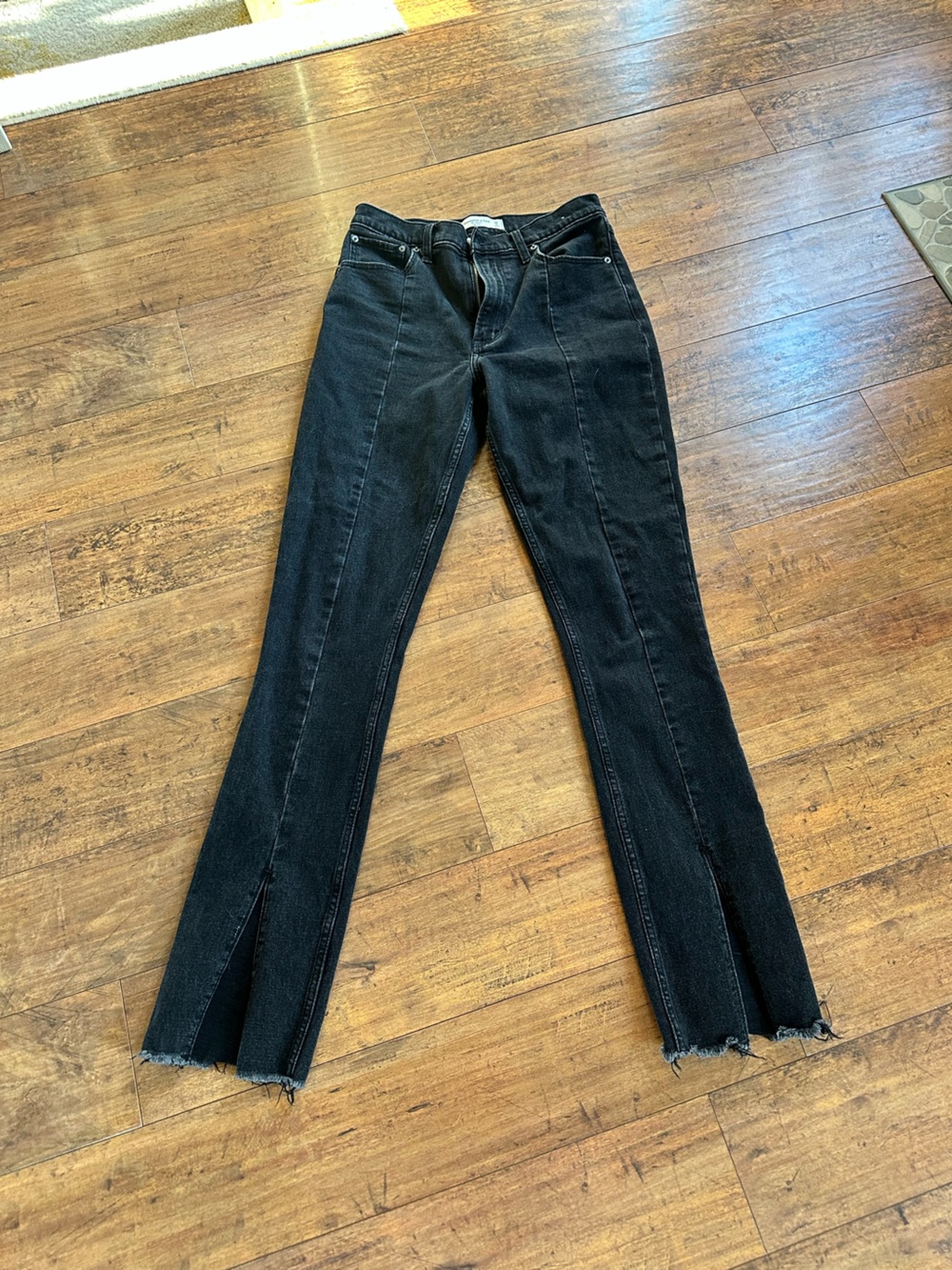 Abercrombie & Fitch Black High-Rise Skinny Jeans